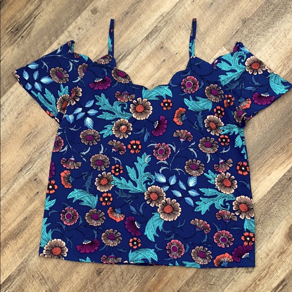 Floral Off the Shoulder Top